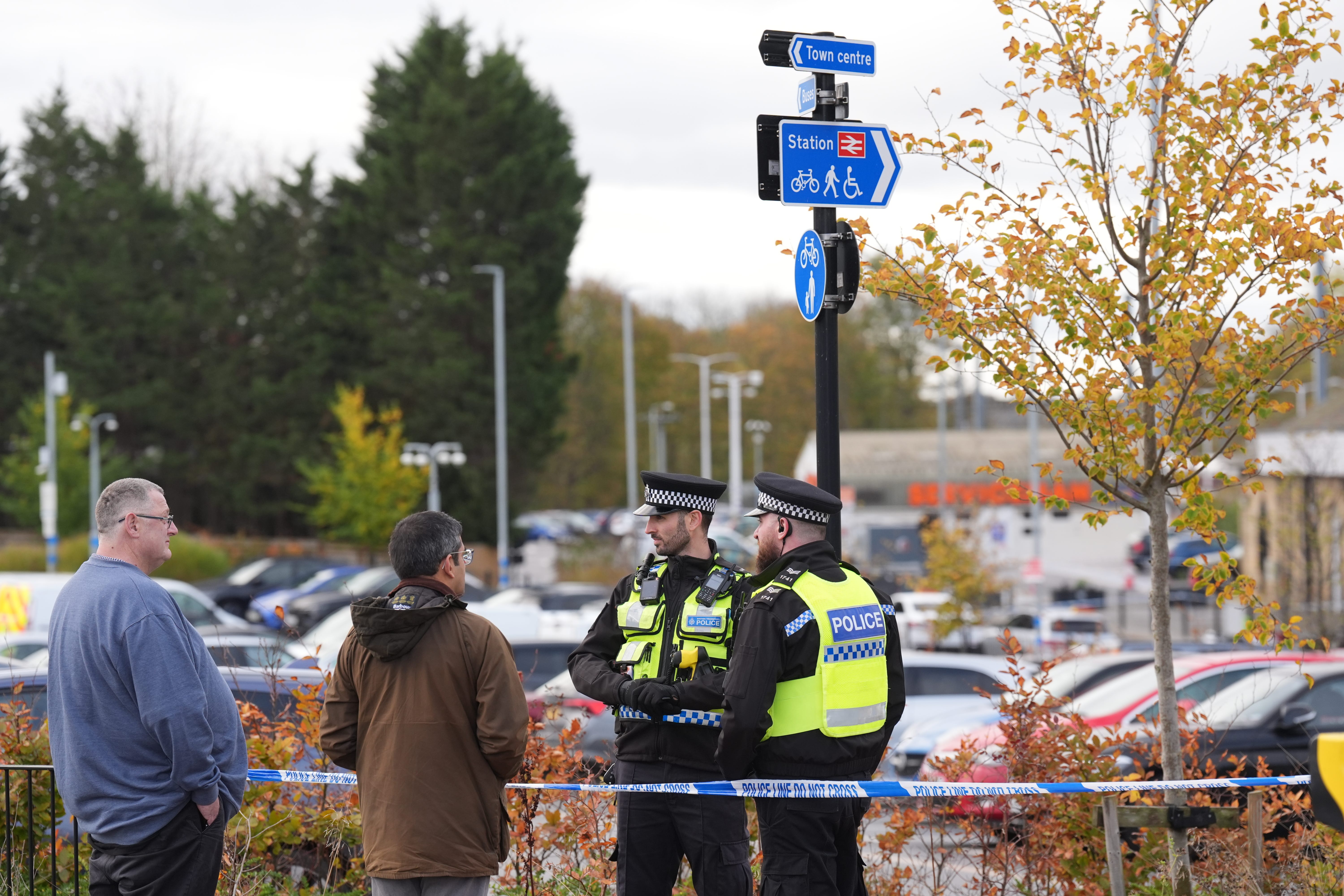 Two men remain in custody following a mass stabbing on a train in Cambridgeshire on Saturday (Joe Giddens/PA)