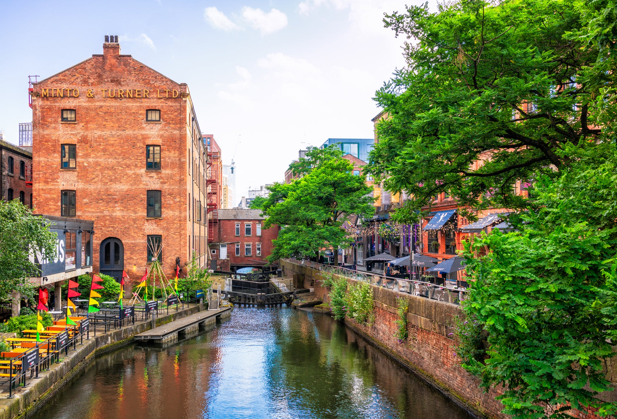 Canal Street is often seen as the centre of the LGBT+ community in Manchester