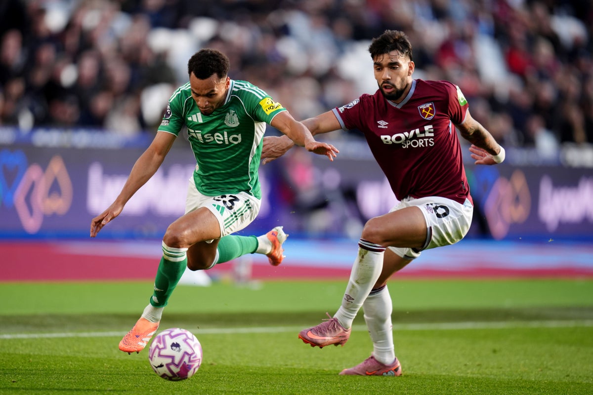 Lucas Paquetá sparks West Ham Premier League home victory over Newcastle