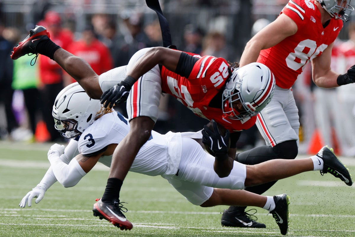 The Latest: A shuffle is in store for the AP Top 25 in college football ...
