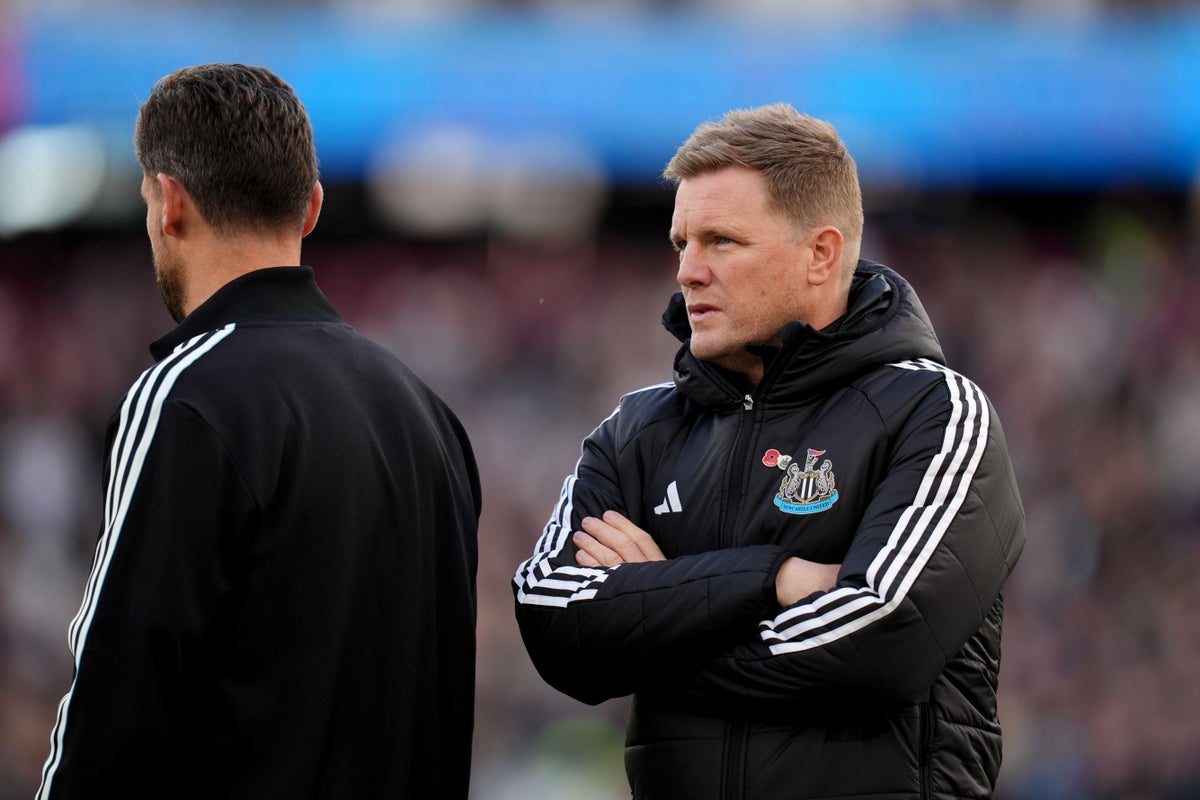 Eddie Howe Criticises Newcastle's Poor Form After West Ham 3-1 Defeat