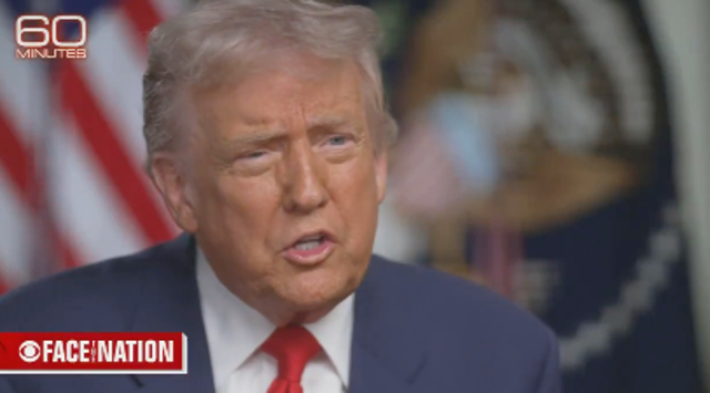 <p>Donald Trump was interviewed on 60 minutes</p>