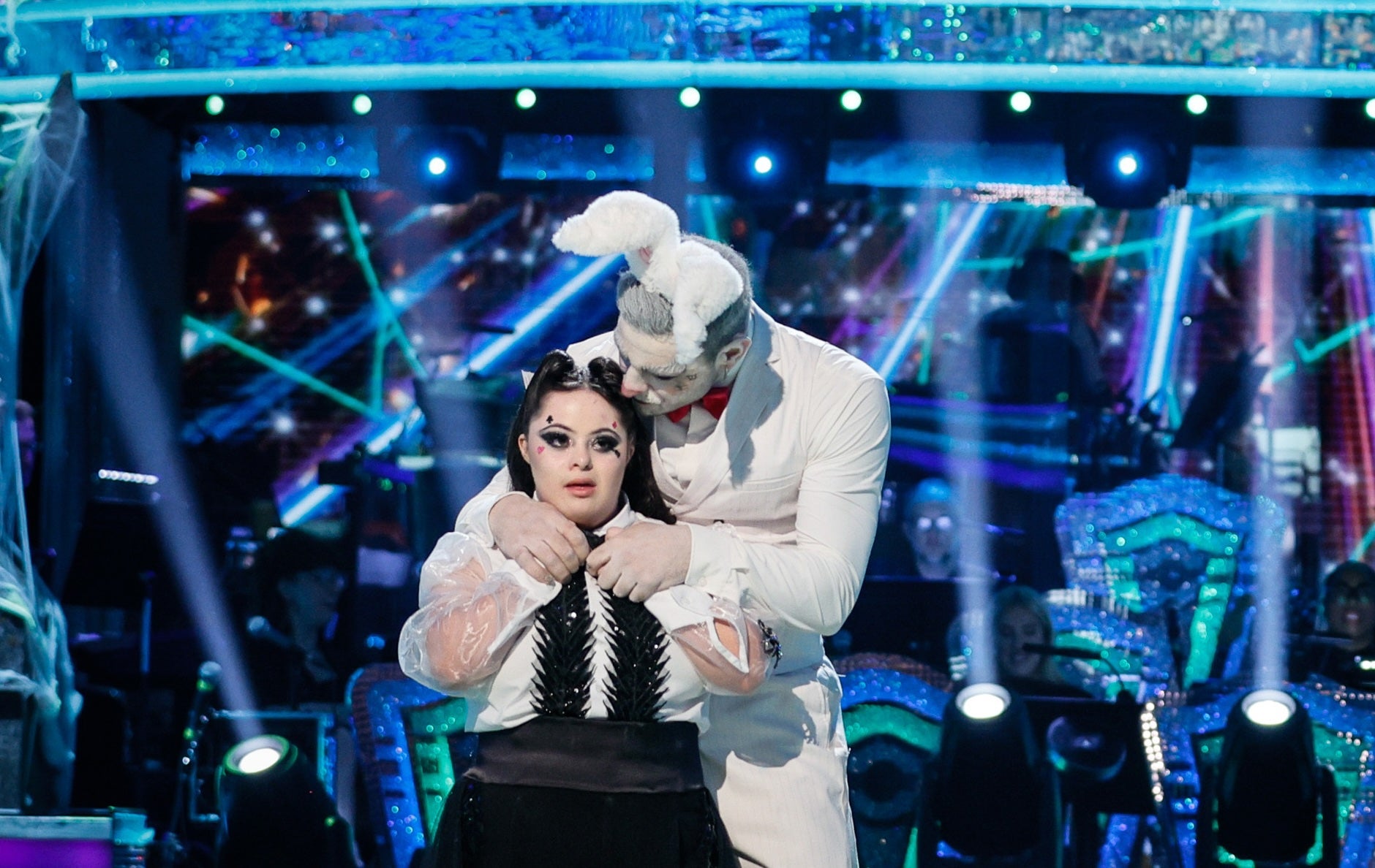 Ellie Goldstein and Vito Coppola eliminated from Strictly Come Dancing in Halloween week