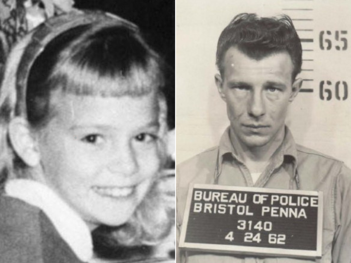 <p>Carol Ann Dougherty (left) was found raped and murdered in a church in 1962. Her killed has now been identified as William Schrader</p>