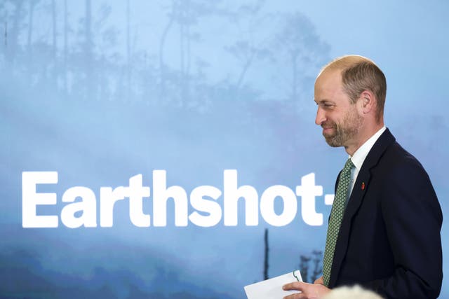 <p>Prince William’s Earthshot prize will be held in Rio de Janeiro this week</p>