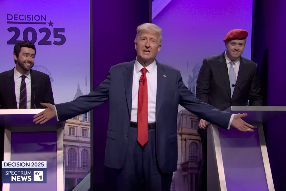 SNL’s Trump boasts about cognitive test as he hijacks mock NYC mayoral debate in Cold Open sketch: ‘It’s about me’