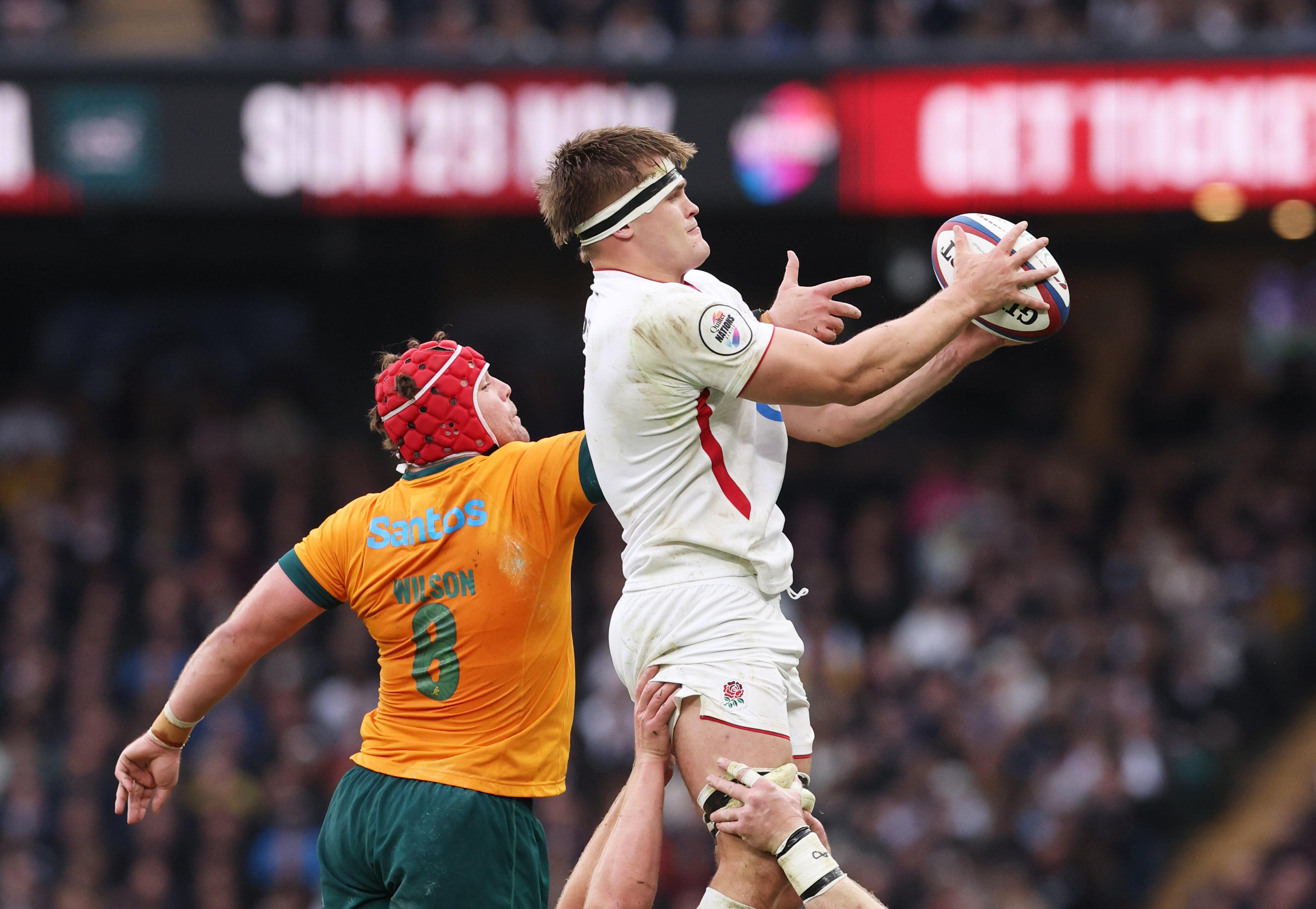Guy Pepper also impressed for England in their win over the Wallabies
