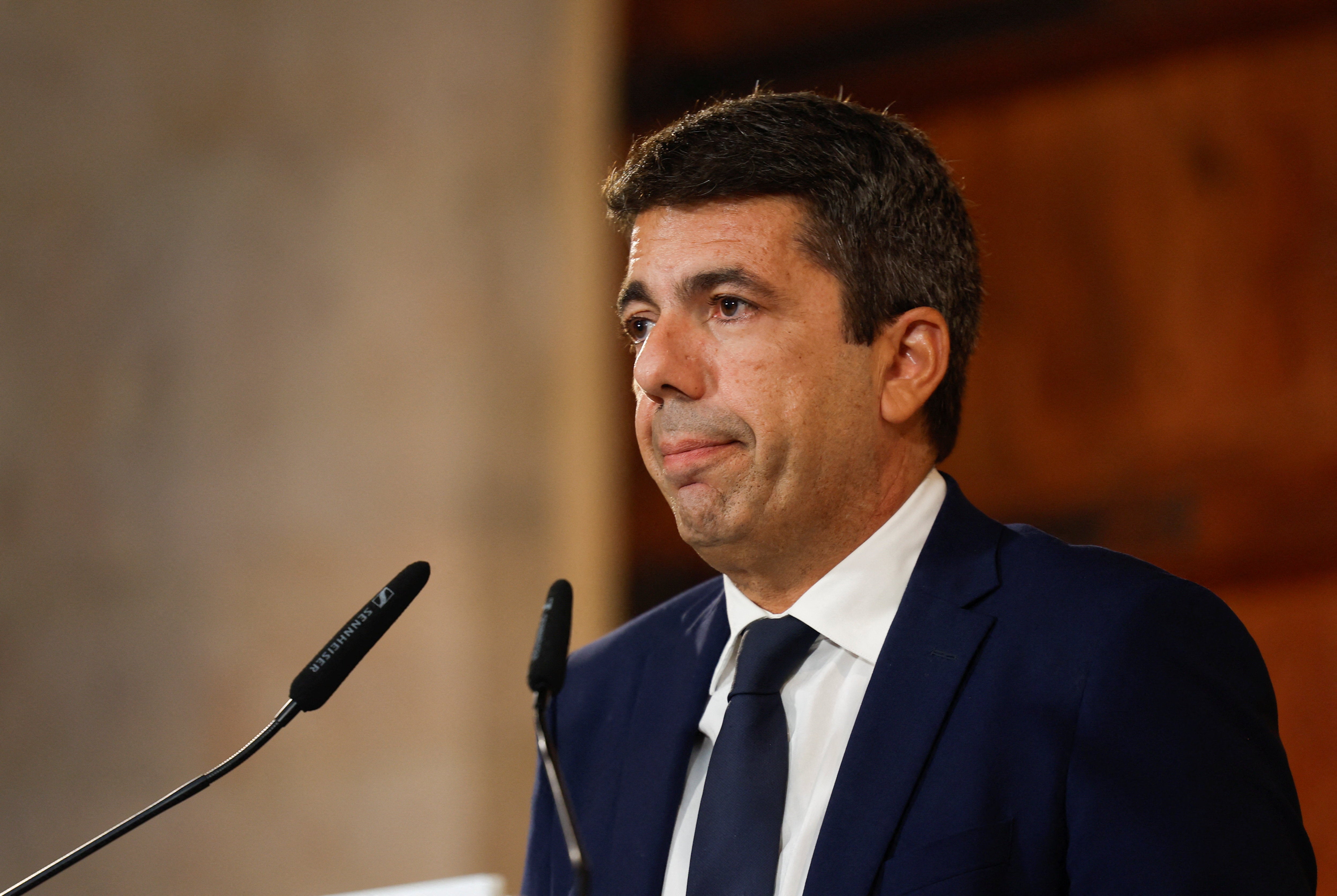 Carlos Mazon’s administration’s reaction to the emergency has drawn widespread condemnation from both citizens and political opponents