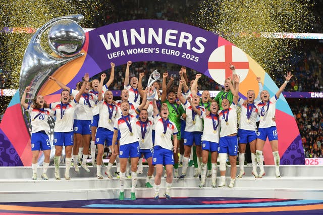 <p>England won the Euros but could face a tough World Cup qualifying group</p>