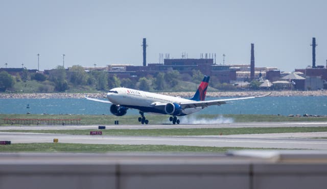 <p>Delta flight DL263 was forced to perform a ‘go-around’ while landing in Boston</p>