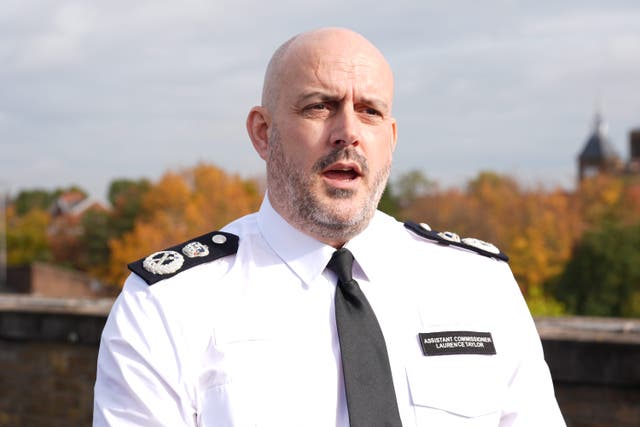 Laurence Taylor said there had been a surge in referrals after the Southport murders in July 2024 (Lucy North/PA)