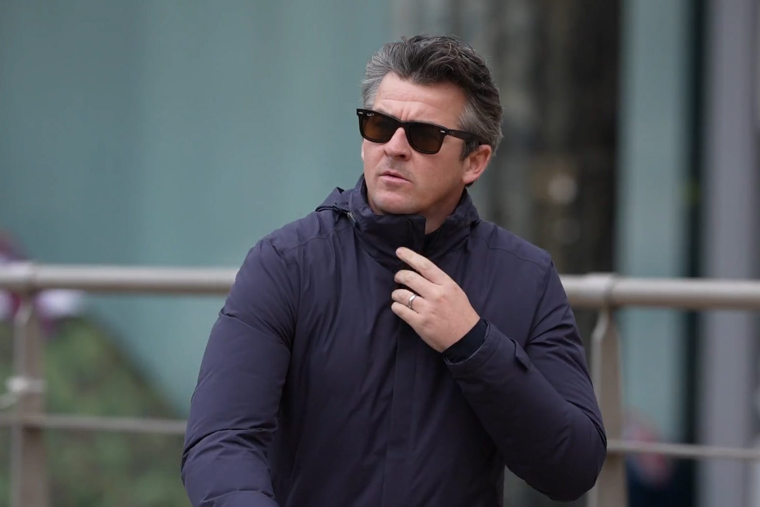 <p>Joey Barton arrives at Liverpool Crown Court </p>