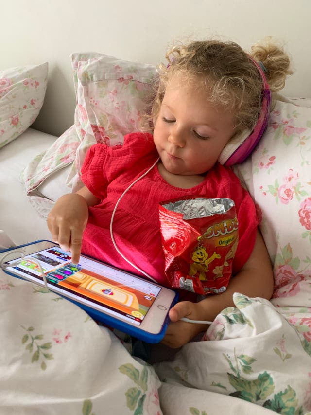 <p>My daughter Liberty now speaks Americanise fluently after watching American YouTube channels since she was a toddler</p>