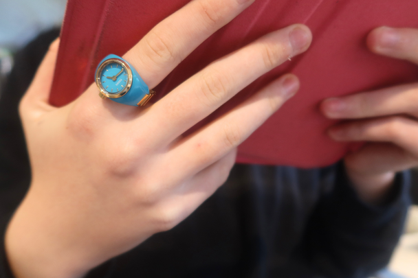 Best gifts for teenagers Indybest review Fossil watch ring two-hand gold-tone stainless steel