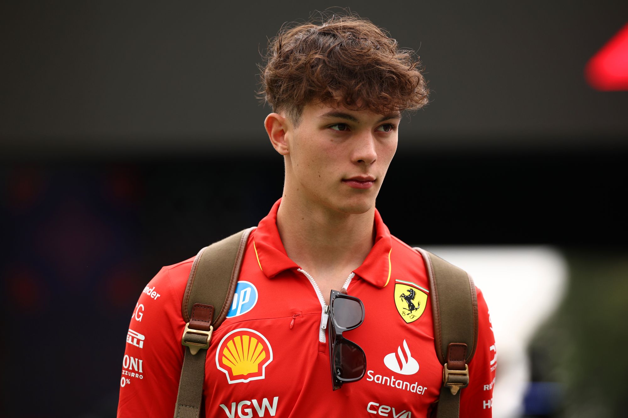 Ollie Bearman is a member of Ferrari’s Driver Academy