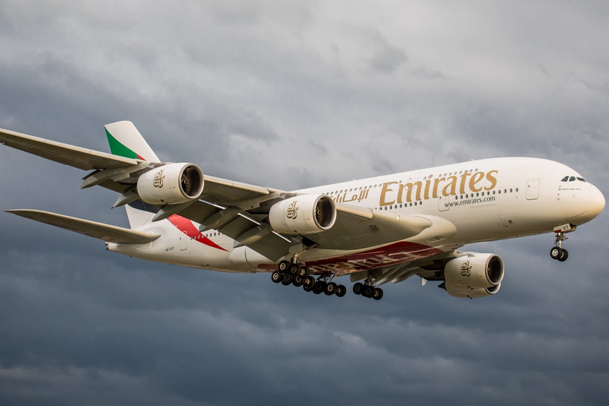Emirates flight cancelled after colliding with fuel truck at Manchester airport