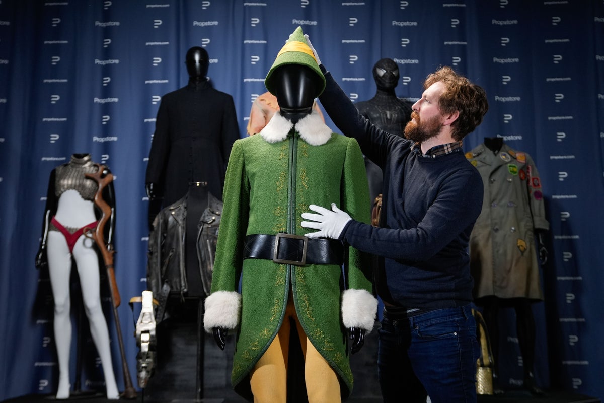 Propstore to Auction Elf Costume in London