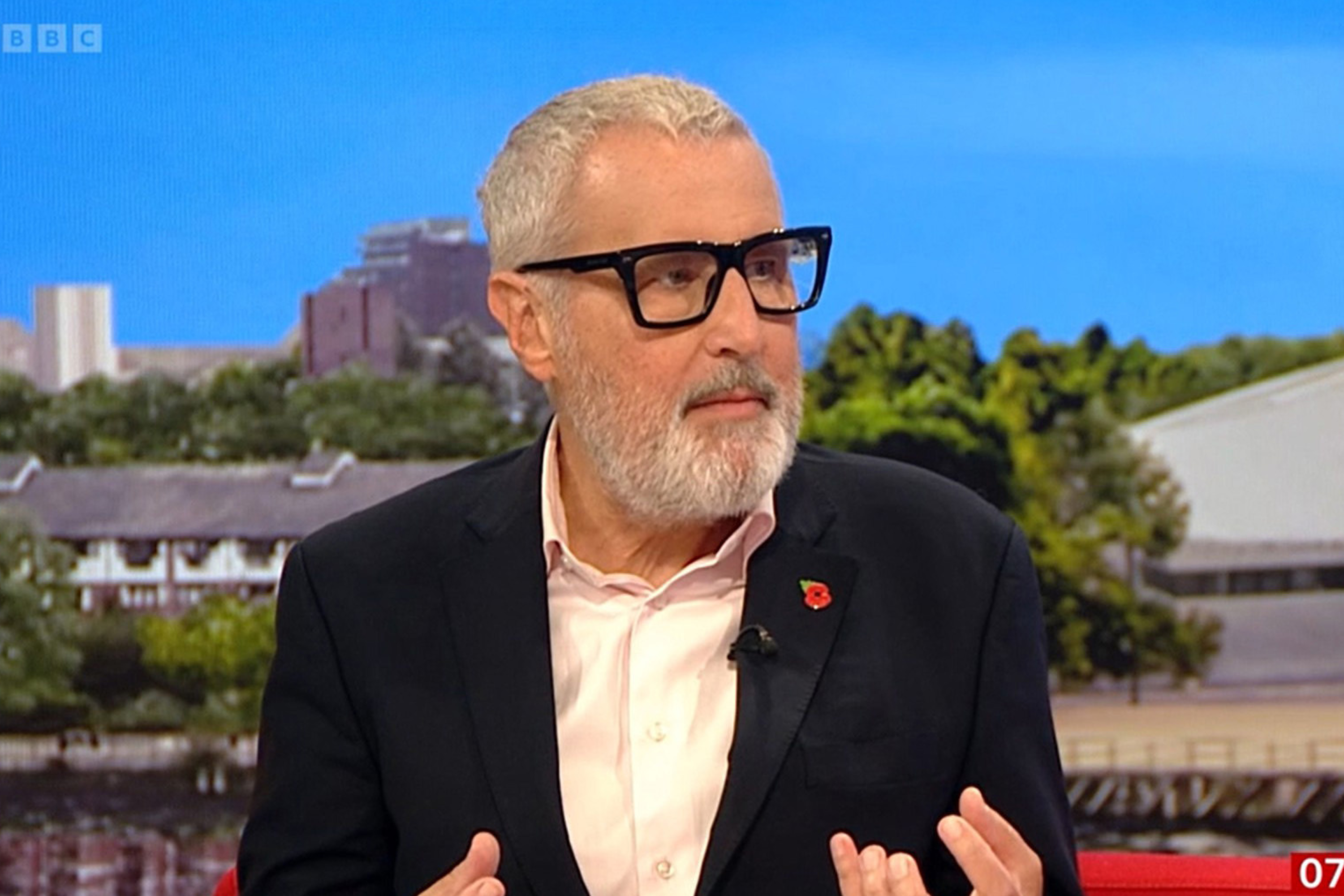 Dermot Murnaghan talks about his stage 4 prostate cancer diagnosis on BBC Breakfast