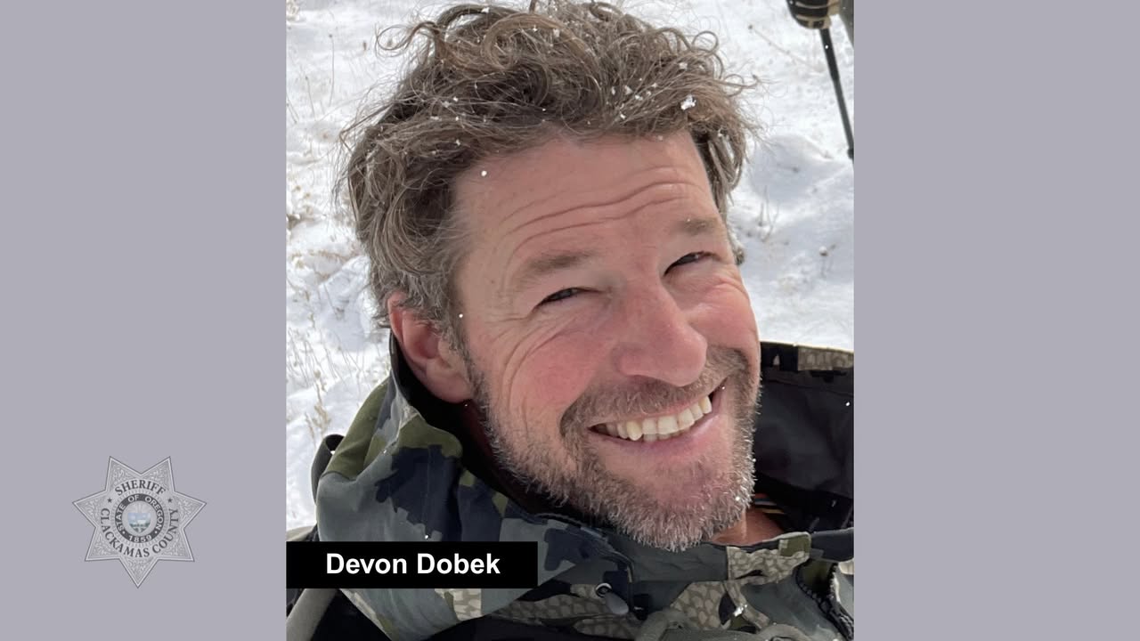 <p>Devon Dobek, 51, has vanished after heading into the Mount Hood National Forest on a hunting mission</p>