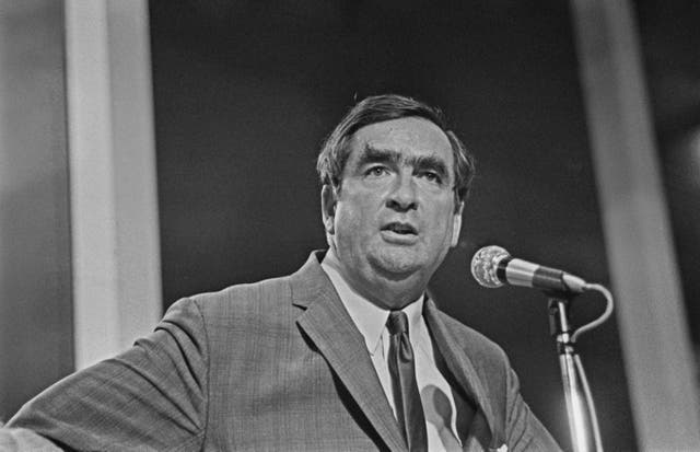 <p>Denis Healey, the former Labour chancellor who had to ask the IMF for a bailout</p>