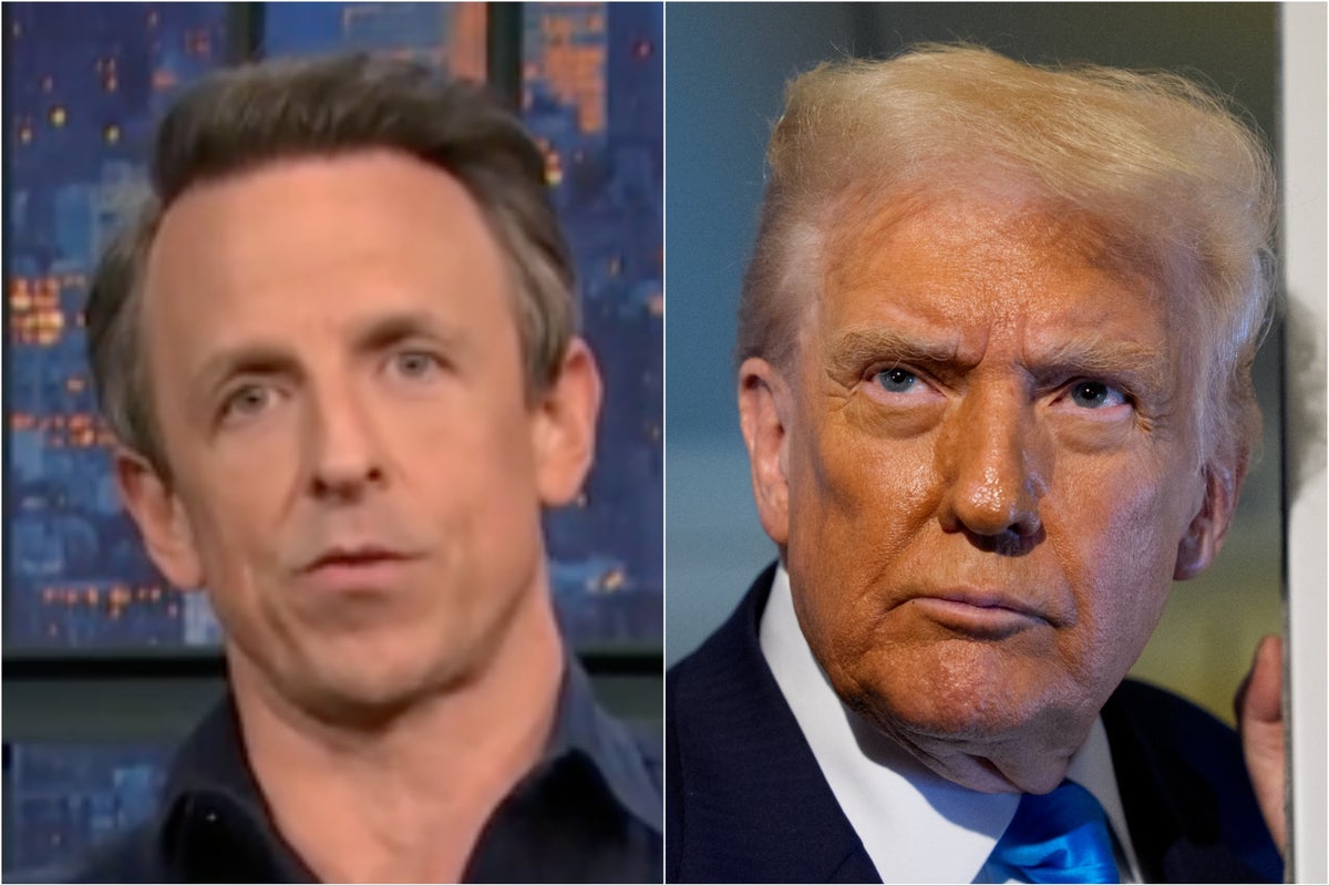 Seth Meyers responds after Trump says host’s criticisms of him are ‘probably illegal’ Seth Meyers responds after Trump says host’s criticisms of him are ‘probably illegal’