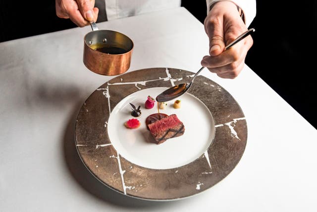 <p>Counter in North Carolina was described by Michelin inspectors as 'ambitious'</p>