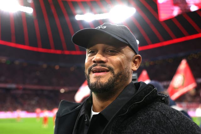 <p>Vincent Kompany will lead Bayern to face PSG</p>