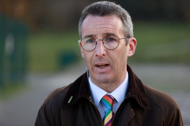 Andrew Muir has said now is the time to take action to protect the environment (Liam McBurney/PA)