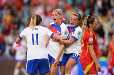 England to renew rivalry with Spain in 2027 Women’s World Cup qualifying