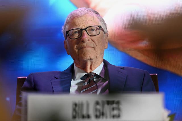 <p>Microsoft co-founder Bill Gates has responded to praise from President Donald Trump following a memo he penned on climate change last week</p>