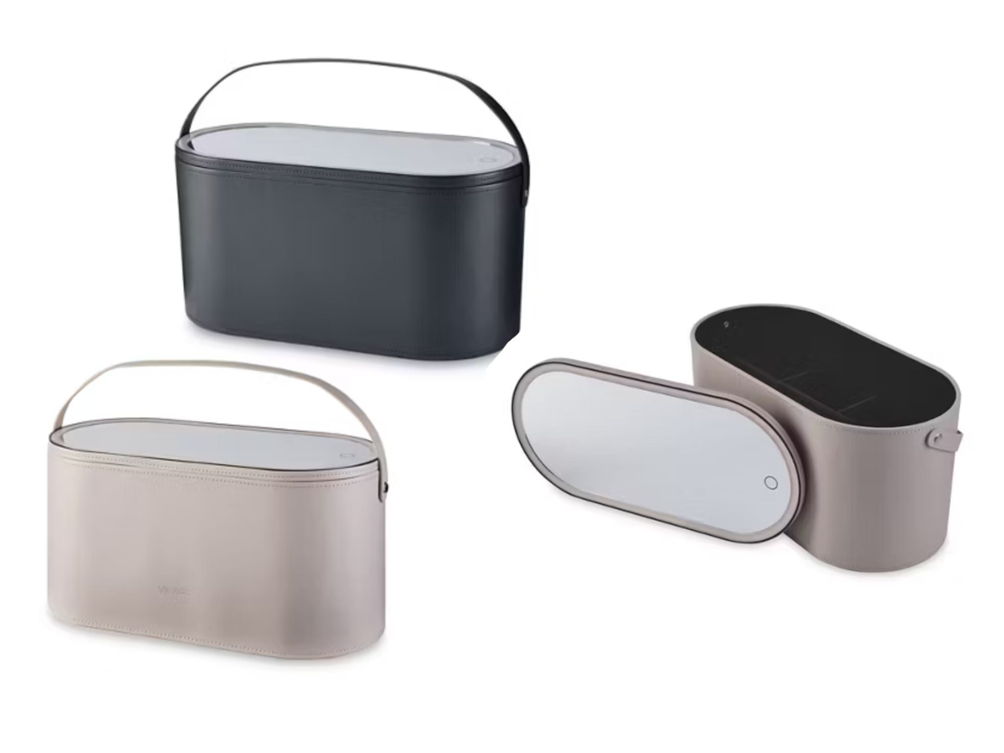 Visage beauty box with LED mirror