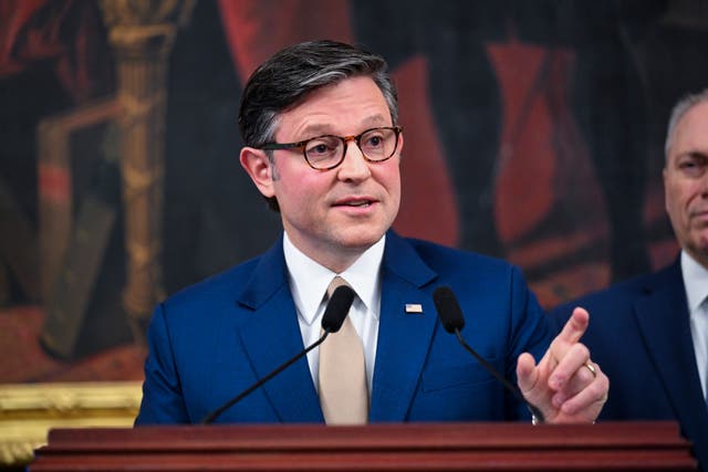 <p>House Speaker Mike Johnson has continued to express frustration that Democrats oppose a clean continuing resolution to reopen the government. </p>