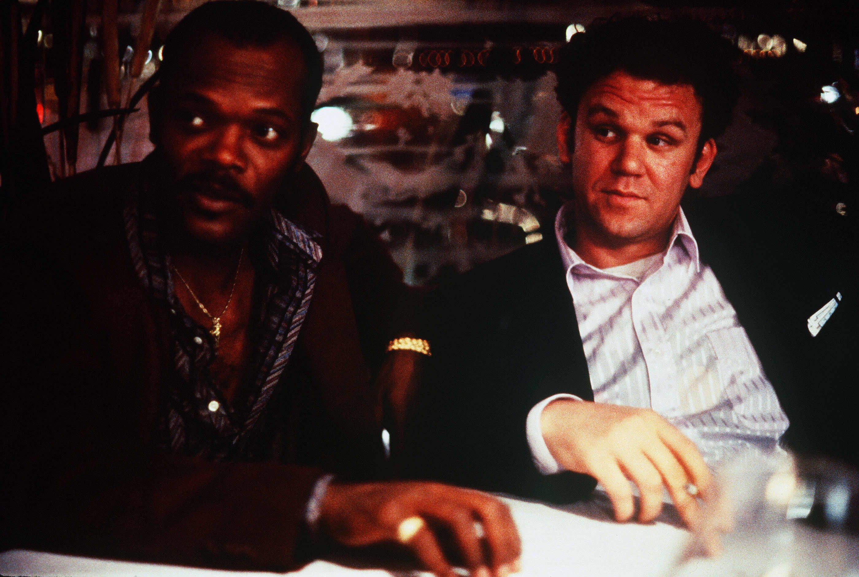 Samuel L Jackson with Reilly in Paul Thomas Anderson’s first feature film ‘Hard Eight’