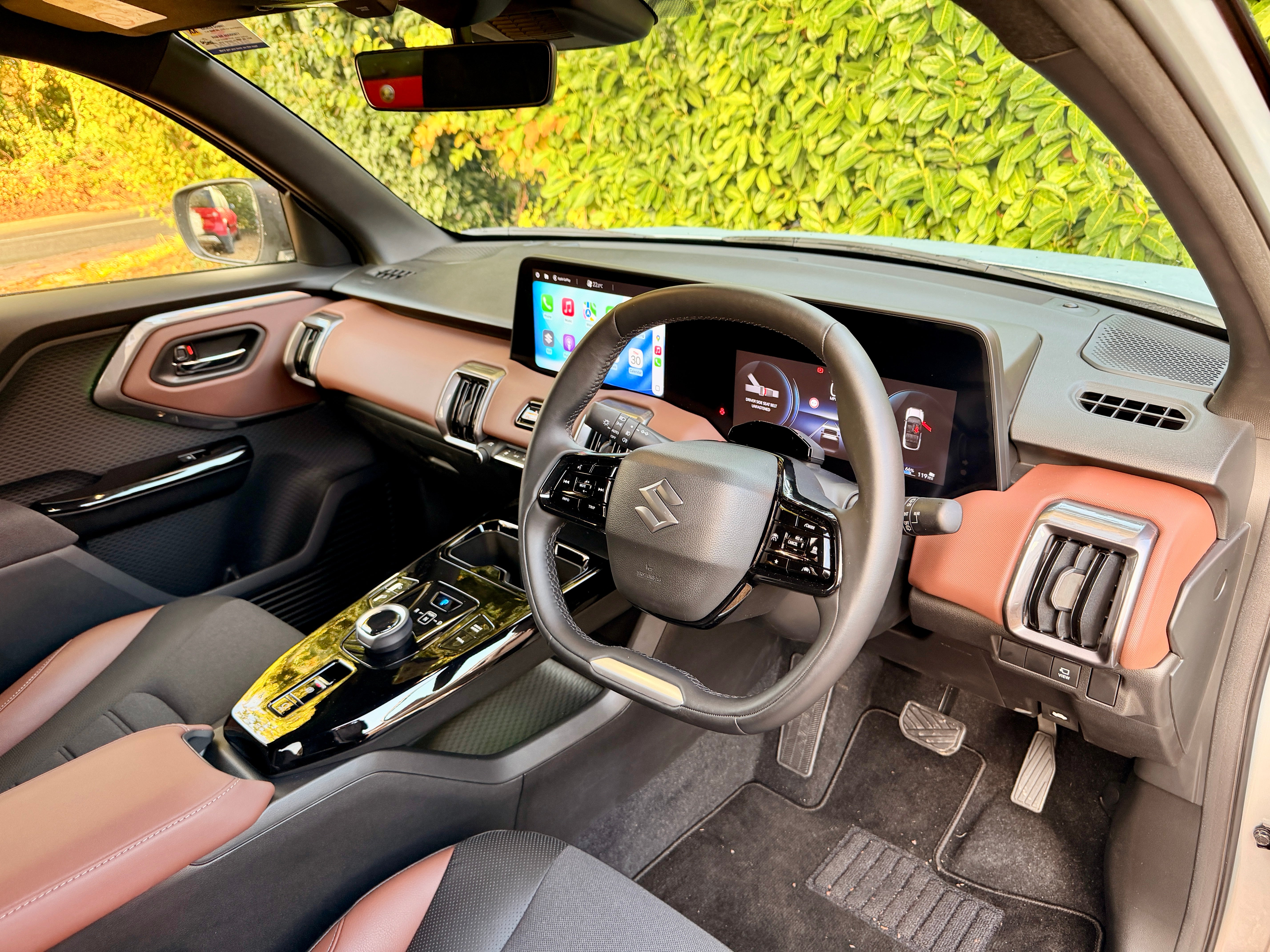 Technology isn't the Suzuki e Vitara's strongest suit