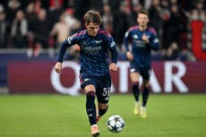 Arsenal’s Max Dowman makes Champions League history during Slavia Prague win