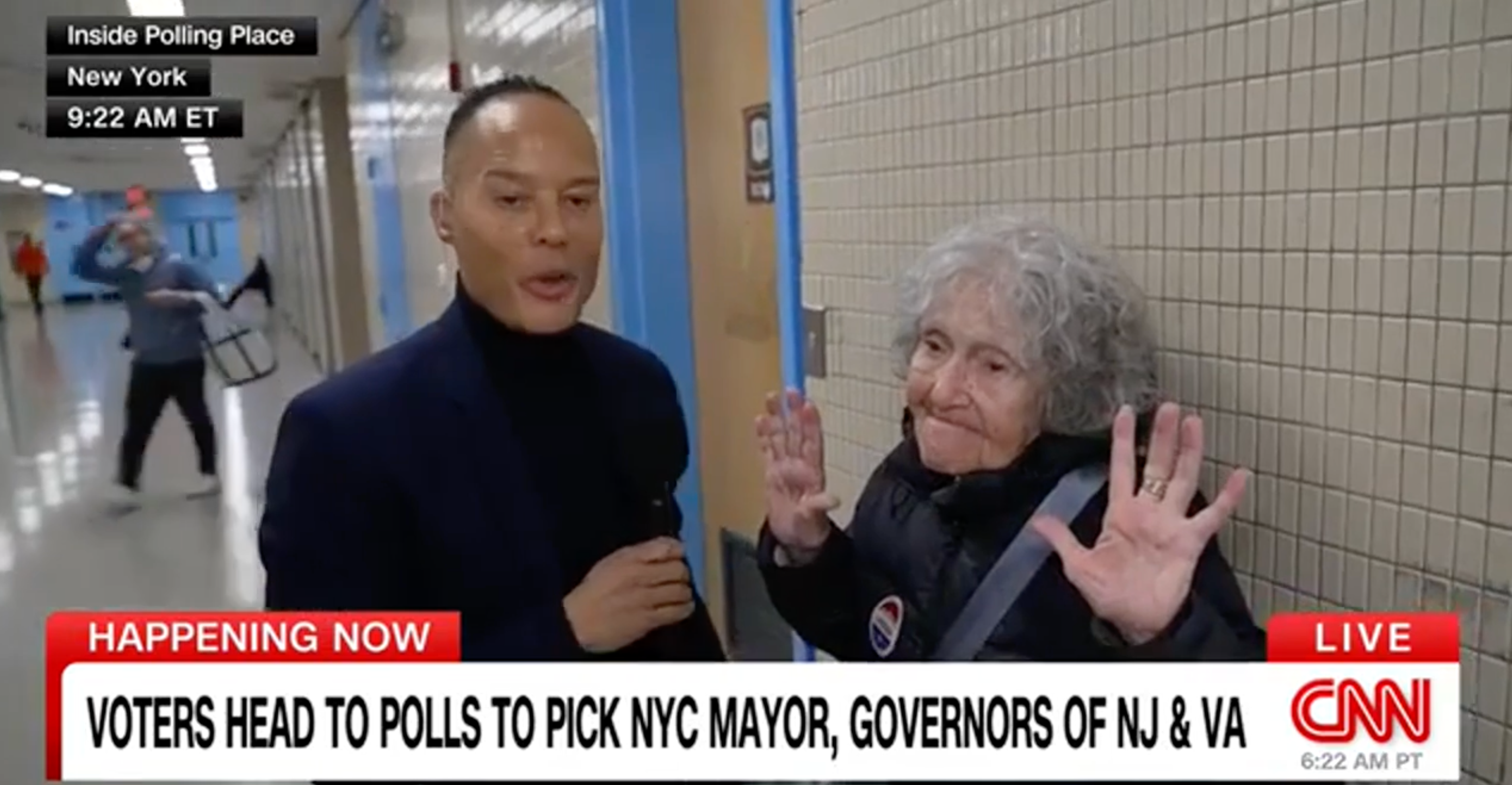 <p>Glory Missan speaks to CNN</p>