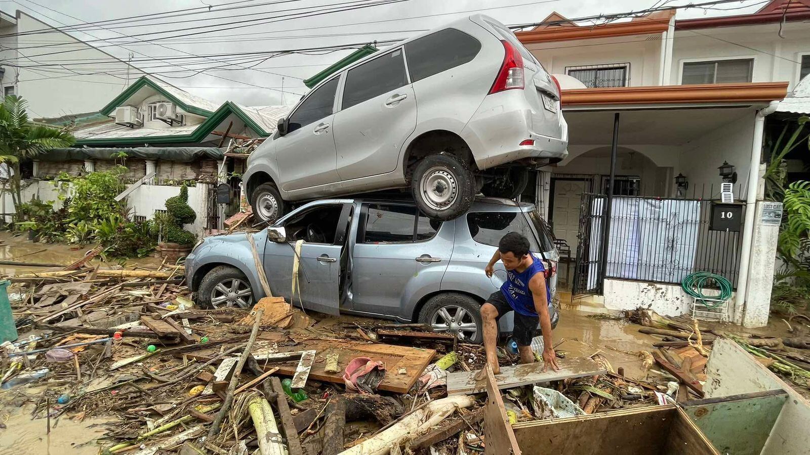 <p>Aftermath of Typhoon Kalmaegi in Cebu city, Philippines</p>