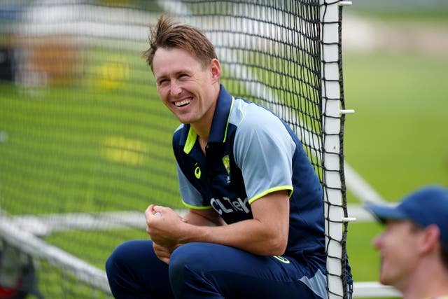 Australia’s Marnus Labuschagne has returned to the squad for the first Ashes Test (Ben Whitley/PA)