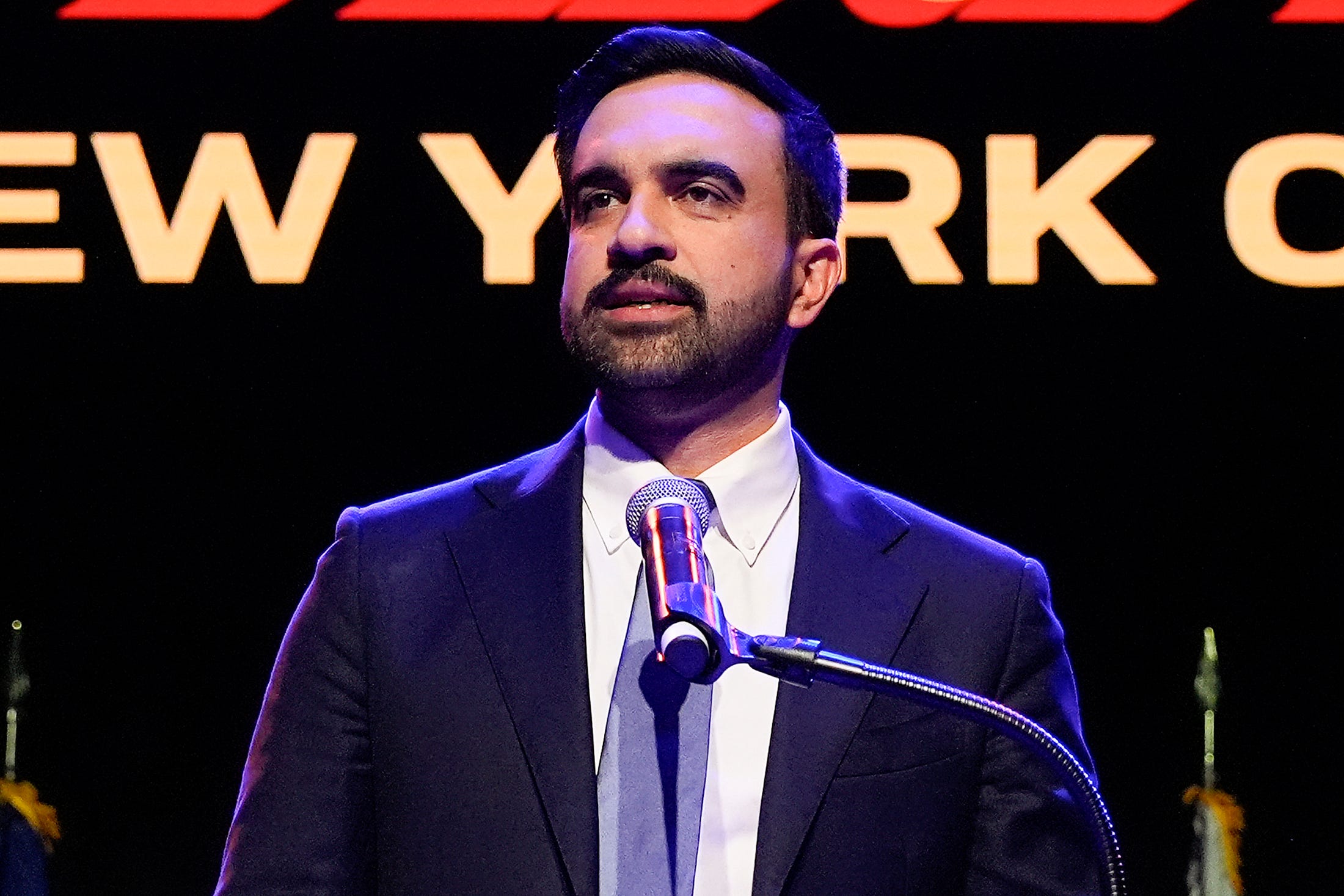 <p>Zohran Mamdani defeated political heavyweight Andrew Cuomo and Republican Curtis Sliwa</p>