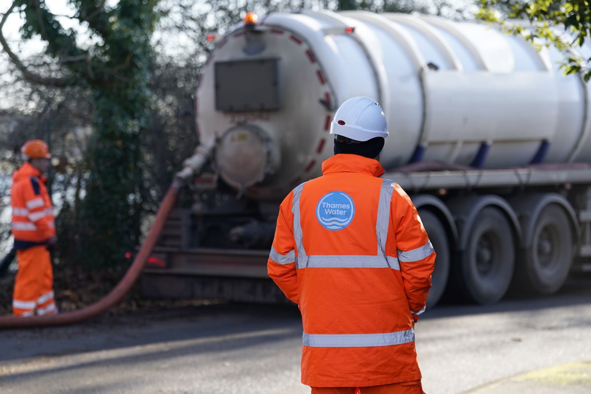 Thames Water among six water firms to have bonuses for top bosses blocked