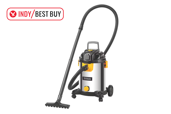 Best wet and dry vacuum cleaners IndyBest review Titan TTB776VAC 1400 W 30l wet and dry vacuum