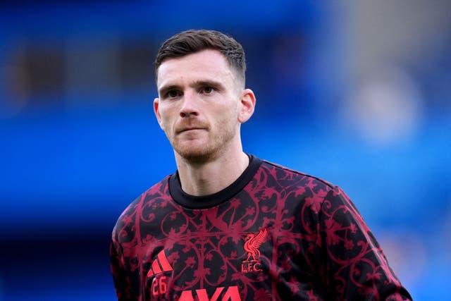 Andy Robertson says clean sheets are key for Liverpool (Adam Davy/PA).