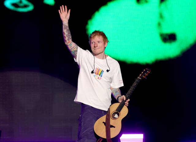 <p>Ed Sheeran was praised by prime minister Keir Starmer for his 'powerful' campaigning for better music education in the UK</p>