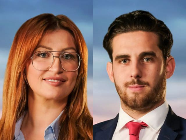 Apprentice stars get engaged eight years after meeting on the show ...