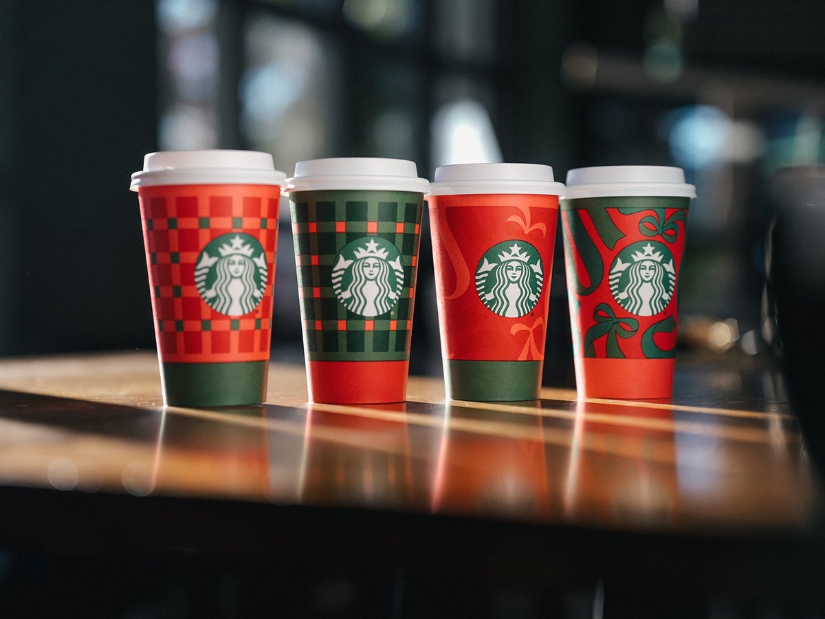 Starbucks releases highly anticipated holiday cups in six festive new  designs | The Independent