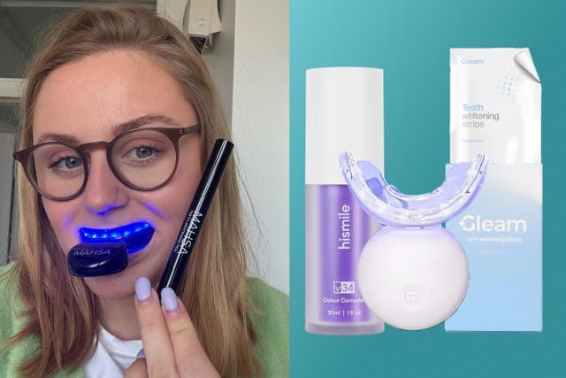 <p>I tested a variety of teeth whitening treatments over the course of many months</p>