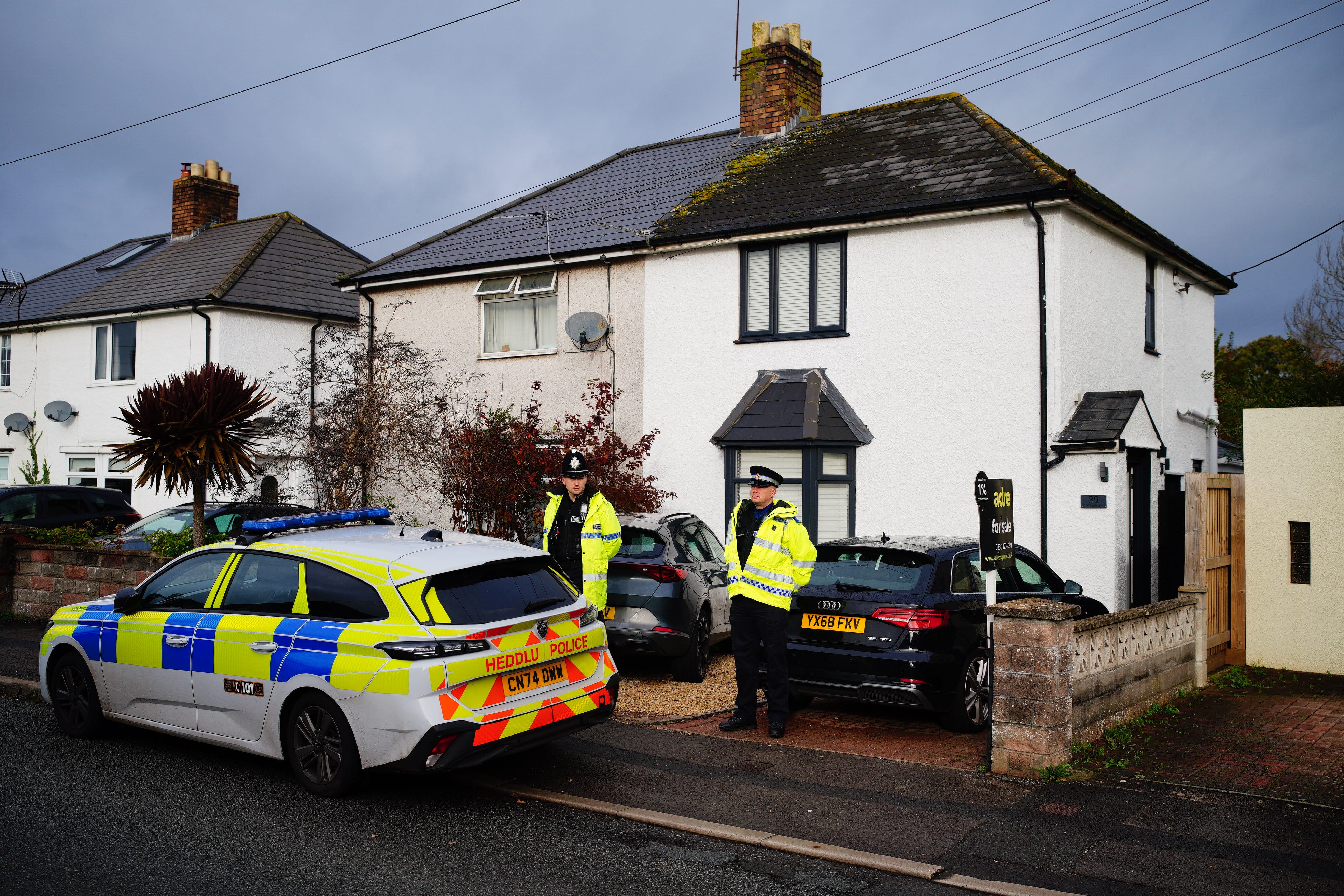 The dog attack took place in Crossway, Rogiet (Ben Birchalll/PA)