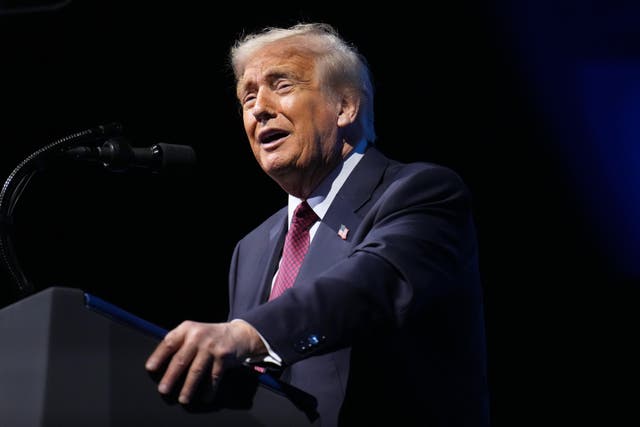 <p>President Donald Trump responded to an unhappy MAGA supporter who begged him to do something about rising costs by making a rambling claim that they were, in fact, ‘way down’</p>