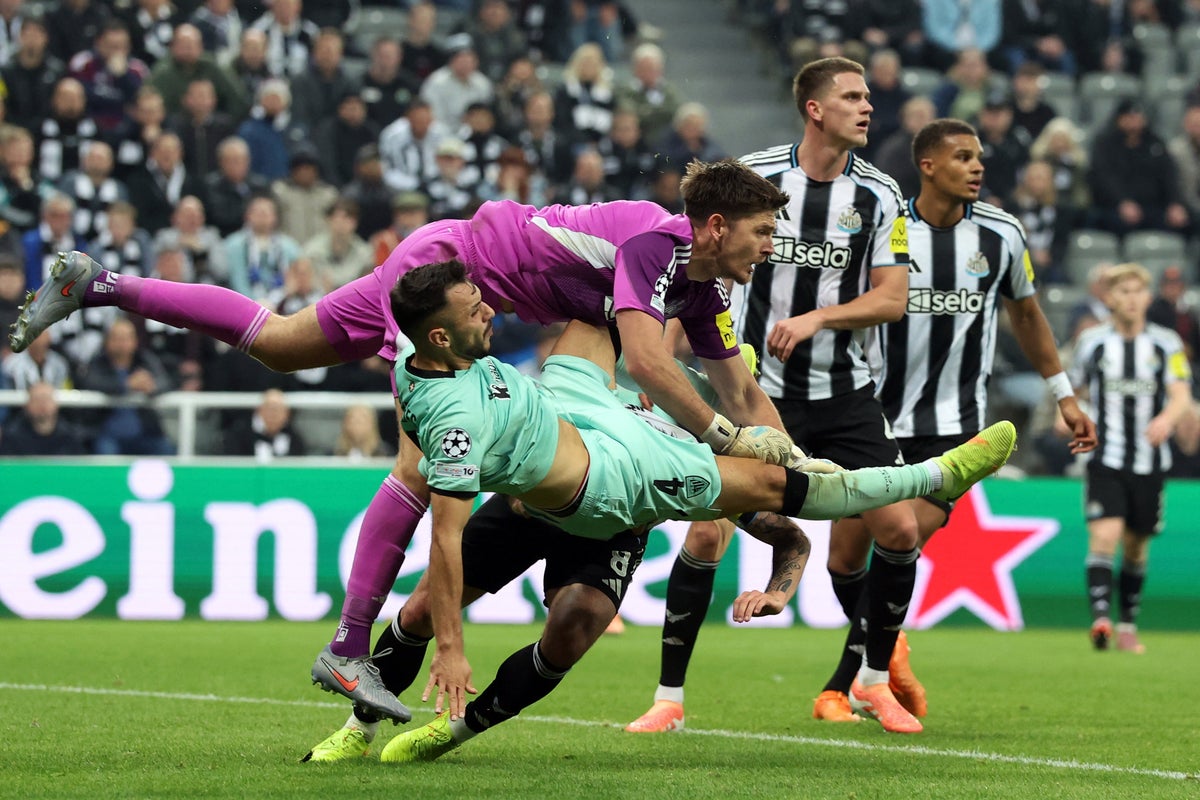 Nick Pope impresses as Newcastle overcome Athletic Club in Champions League