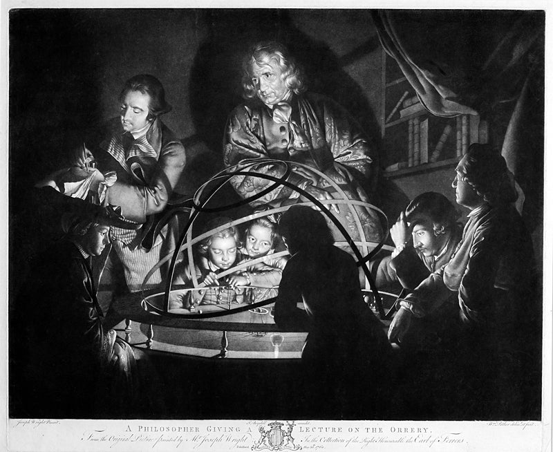 A Philosopher Giving a Lecture on the Orrery - William Pether